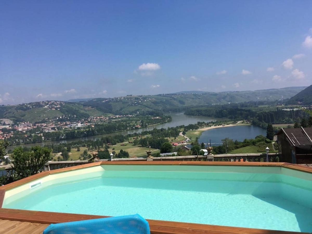 Villa Panoramique Saint-Clair-du-Rhone Eksteriør bilde